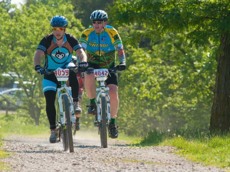 cycling at camp alexandar