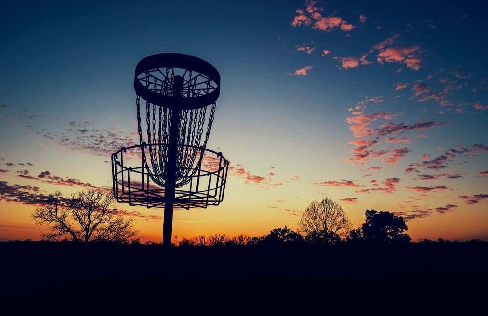 disc-golf-sunset
