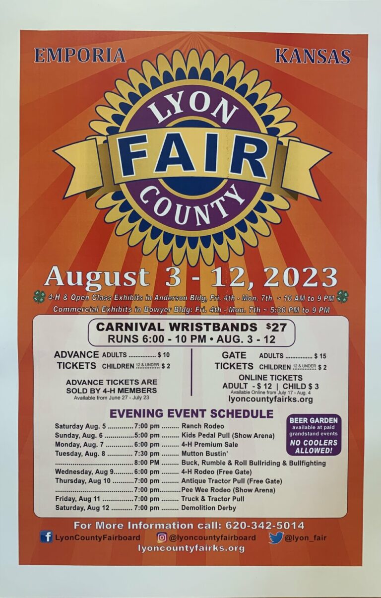 Lyon County Fair Visit Emporia, Kansas