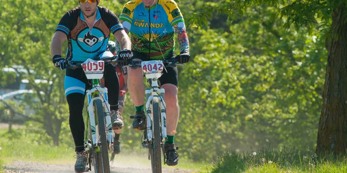 cycling at camp alexandar